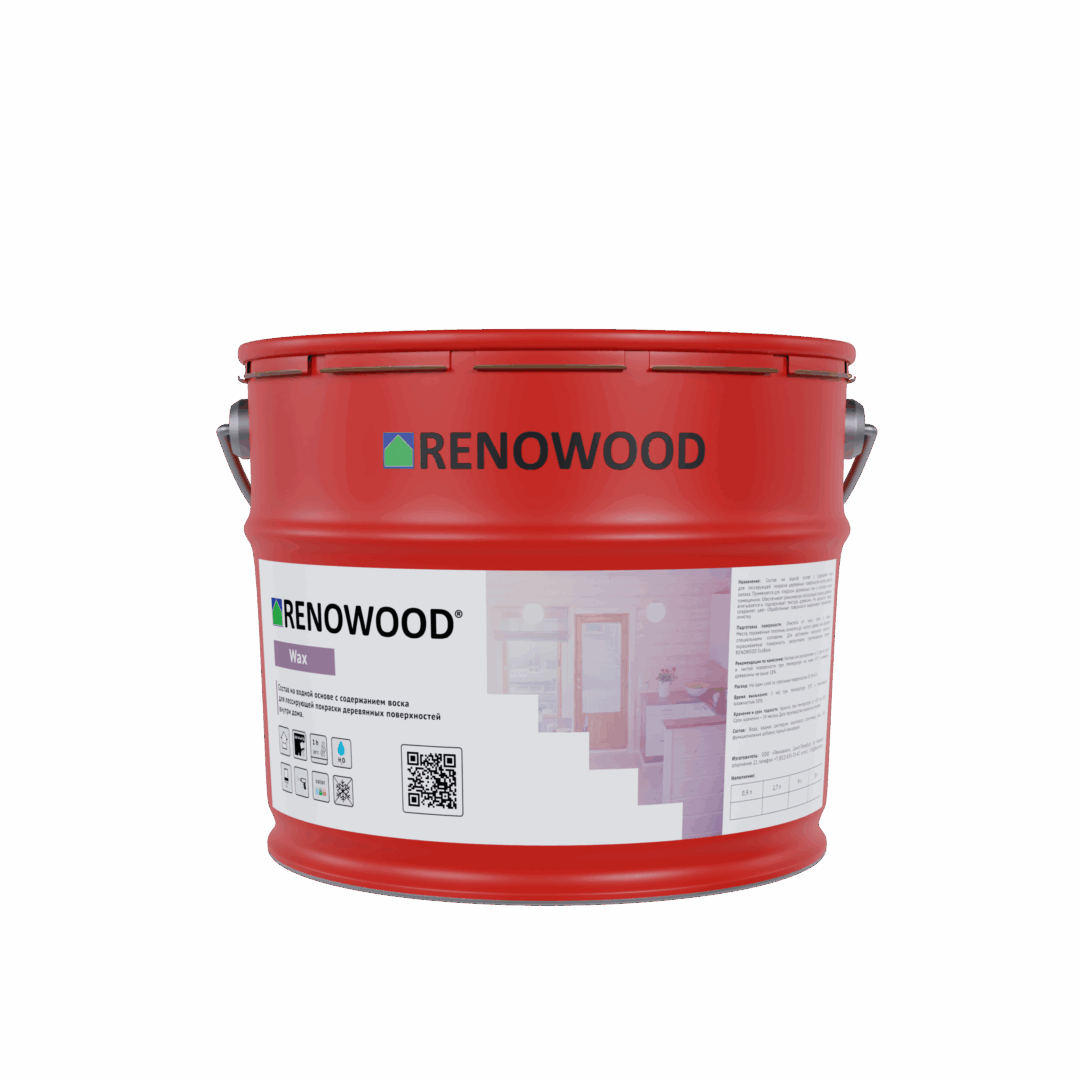 Воск интерьерный RENOWOOD Wax для дерева — ЛКМ для древесины