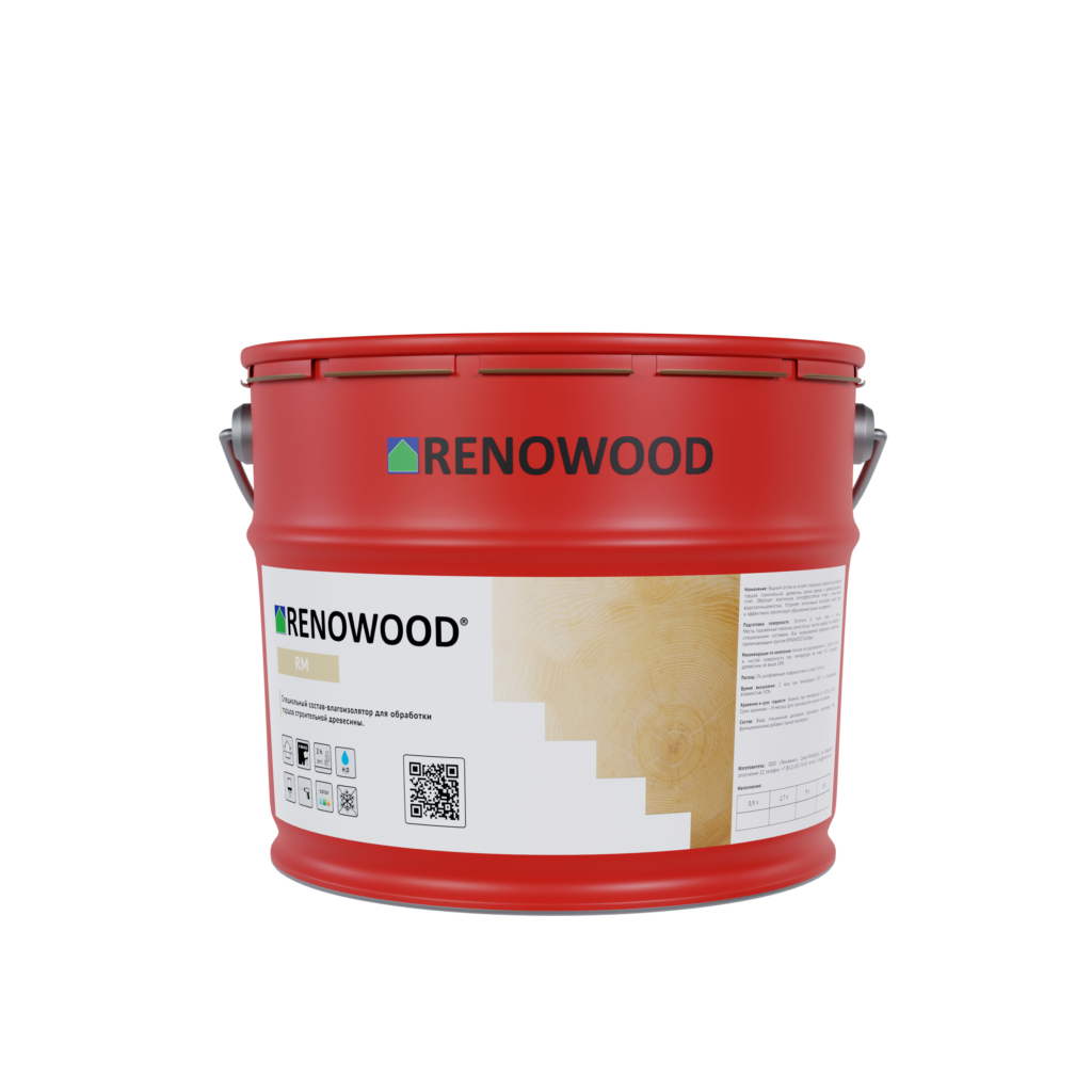 Торцевой герметик RENOWOOD RM для защиты древесины