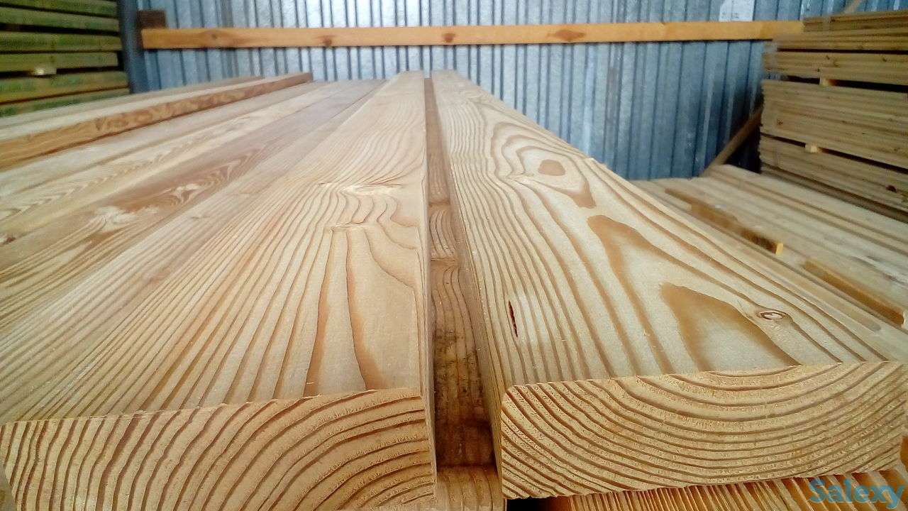 Палубная доска лиственница 140×28×4000 мм, сорт Прима, 4 шт./упак