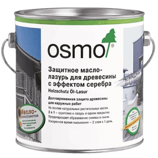 масло-лазурь OSMO Silver эффект